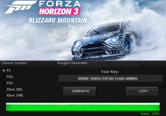 Forza Horizon 2 License Key Generator